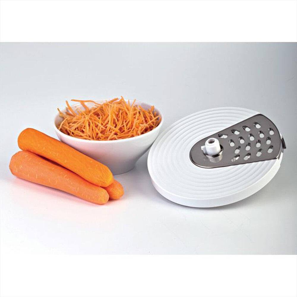 "ARIETE - 1769 Robomix Compact Robot da cucina 2L-Argento, Translucent, Bianco"