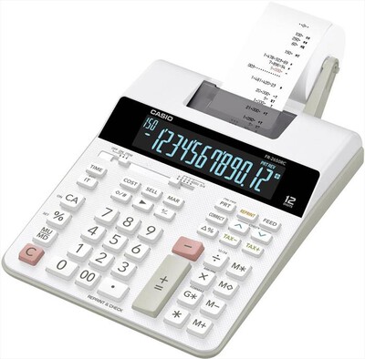 CASIO - Calcolatrice scientifica FR2650RC-Bianco