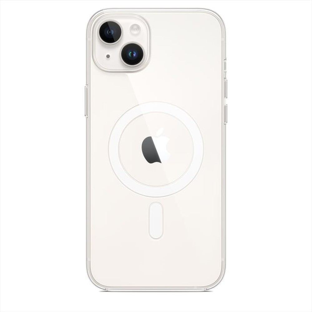"APPLE - Custodia MagSafe per iPhone 14 Plus-Trasparente"