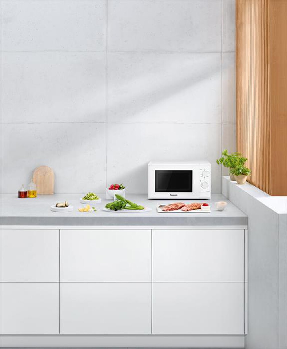 Immagine del prodotto PANASONIC - Microonde compatto 20L NN-K10JWMEPG, grill-BIANCO