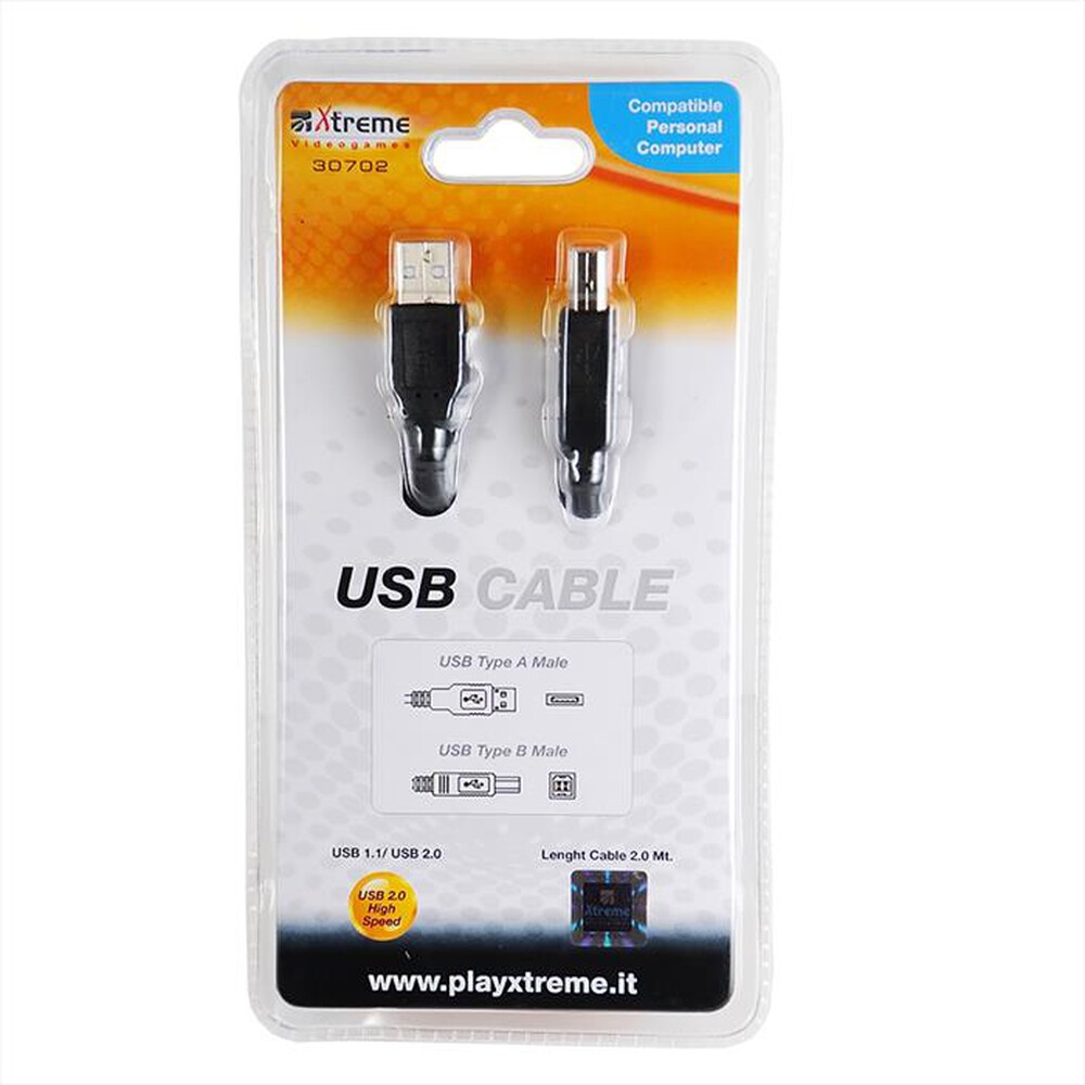 Immagine del prodotto XTREME - 30702 - Cavo per stampanti USB-NERO