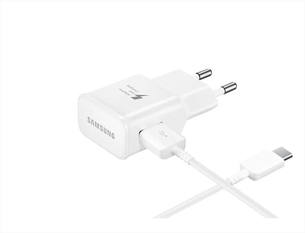 "SAMSUNG - EP-TA20EWEUGWW Caricabatterie da Viaggio-BIANCO"