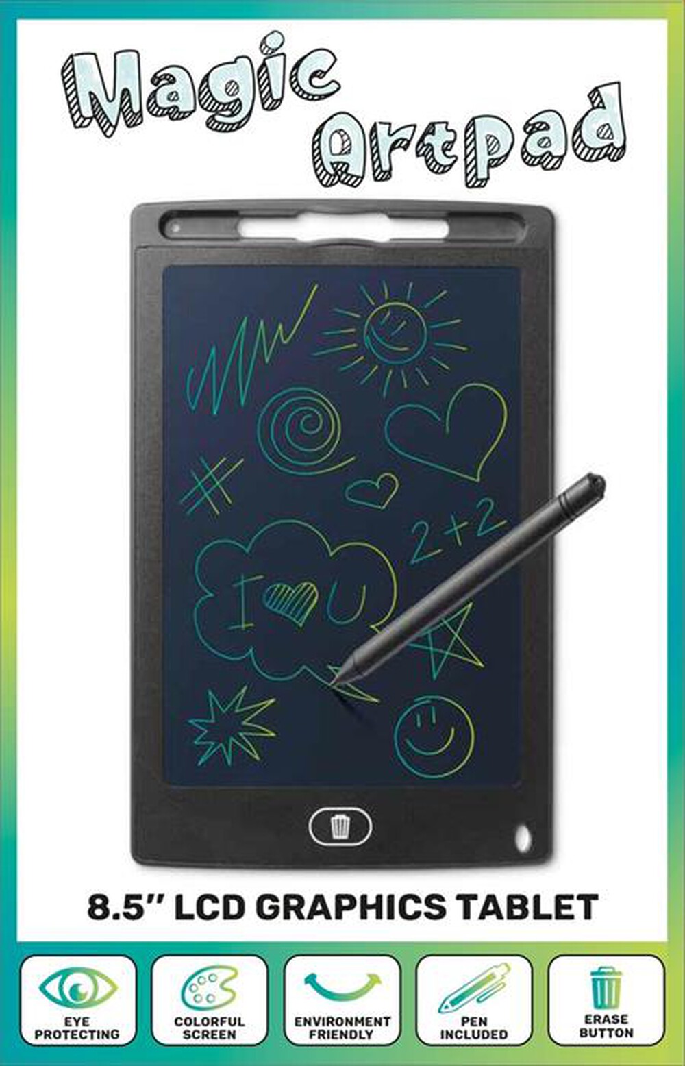 "CELLULARLINE - Tavoletta grafica GRAPHICTABLET1-Nero"