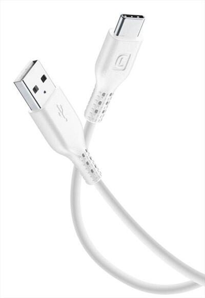 CELLULARLINE - USBDATA06USBCW Cavo Dati USB-60 cm-Bianco