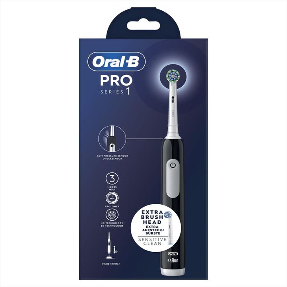 "ORAL-B - Spazzolino elettrico SERIES 1-Nero"