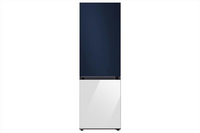 SAMSUNG - Frigorifero combinato F-RB34D153412 BESPOKE-Satin Navy-Clean White