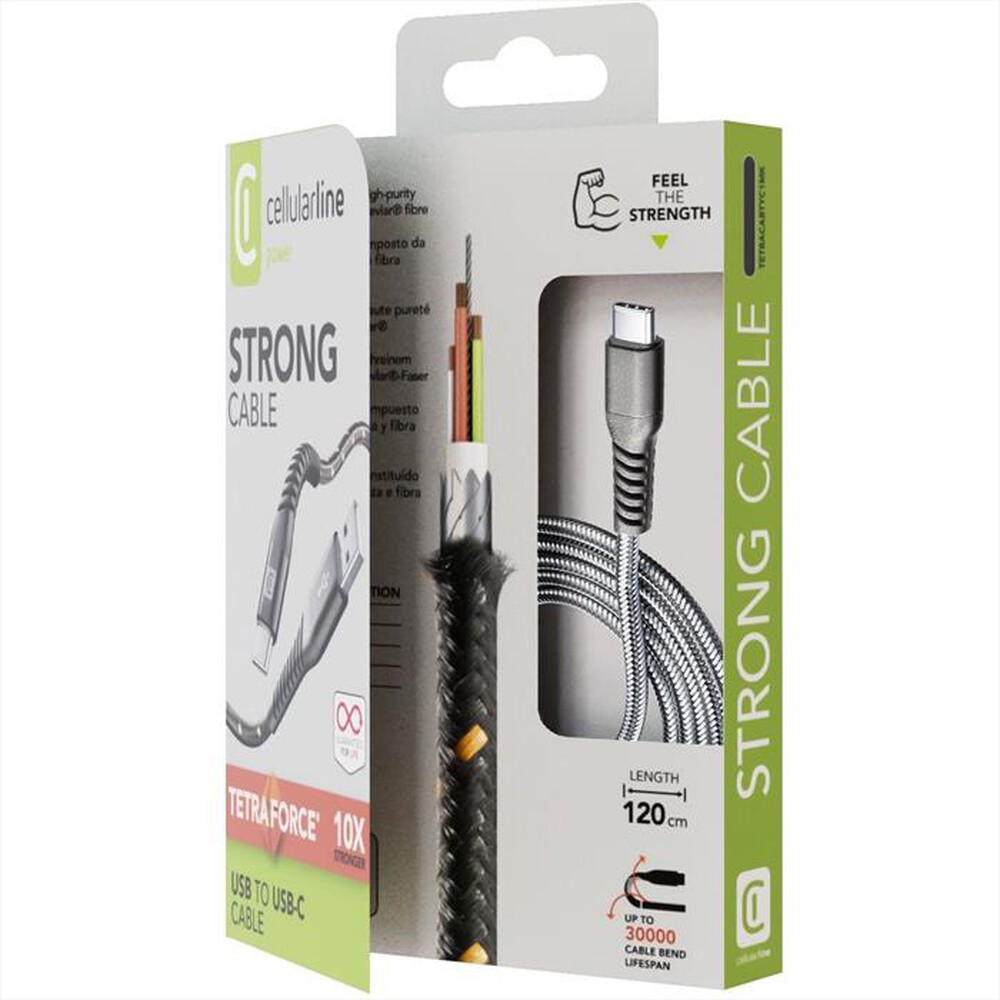 Immagine del prodotto CELLULARLINE - TETRACABTYC1MK-Nero