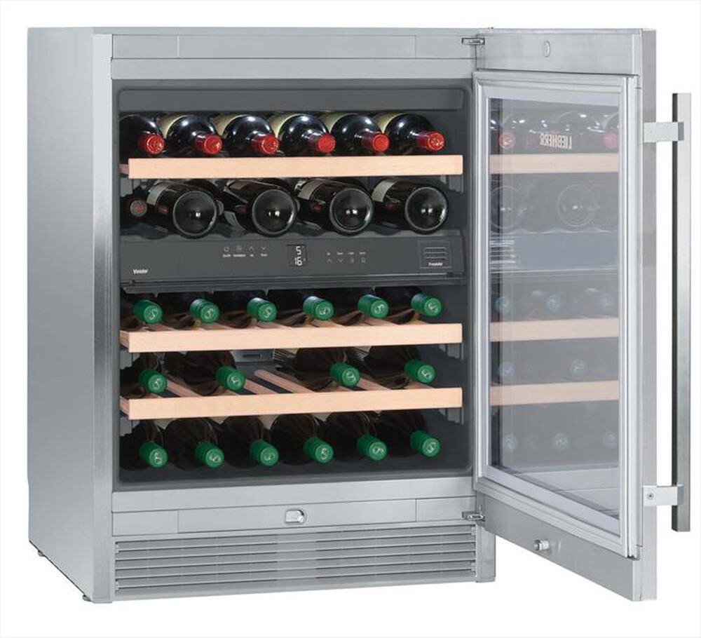 "LIEBHERR - Cantinetta WTES 1672-22 Classe G 34 bottiglie-Acciaio"