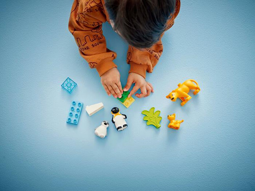 Immagine del prodotto LEGO - DUPLO Famiglie di animali: pinguini e leoni 10442