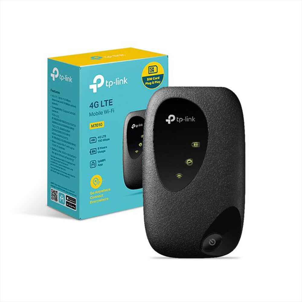 Immagine del prodotto TP-LINK - M7010 HOTSPOT 4G FINO A 150MBPS - WI-FI N300