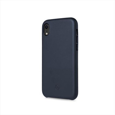 CELLY - COVER IPH XR-Blu/Similpelle