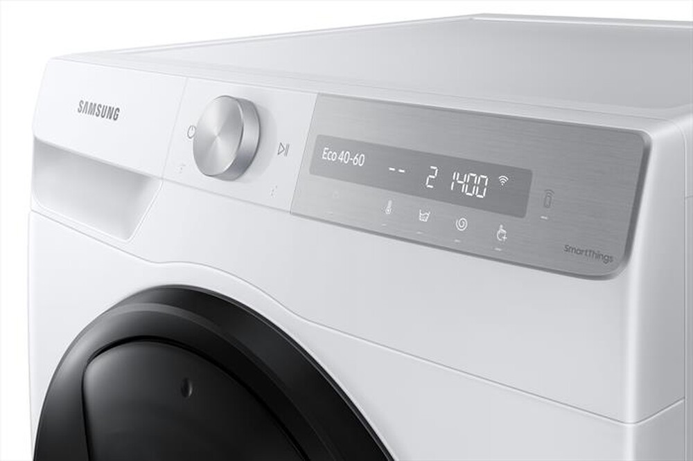"SAMSUNG - Lavatrice WW10T754DBH/S3 ULTRAWASH AI CONTROL-BIANCO CON OBLO' Shiny Black"