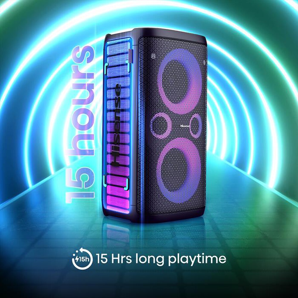 Immagine del prodotto HISENSE - Speaker Bluetooth 300W PARTY STORM-NERO