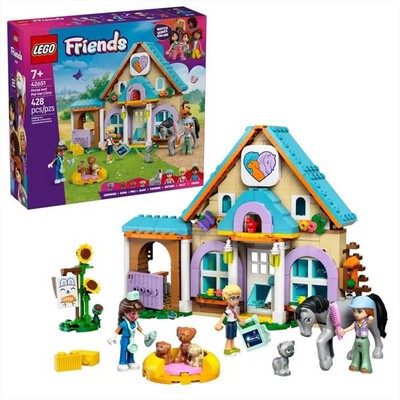 LEGO - FRIENDS Cavallo e clinica veterinaria - 42651-Multicolore