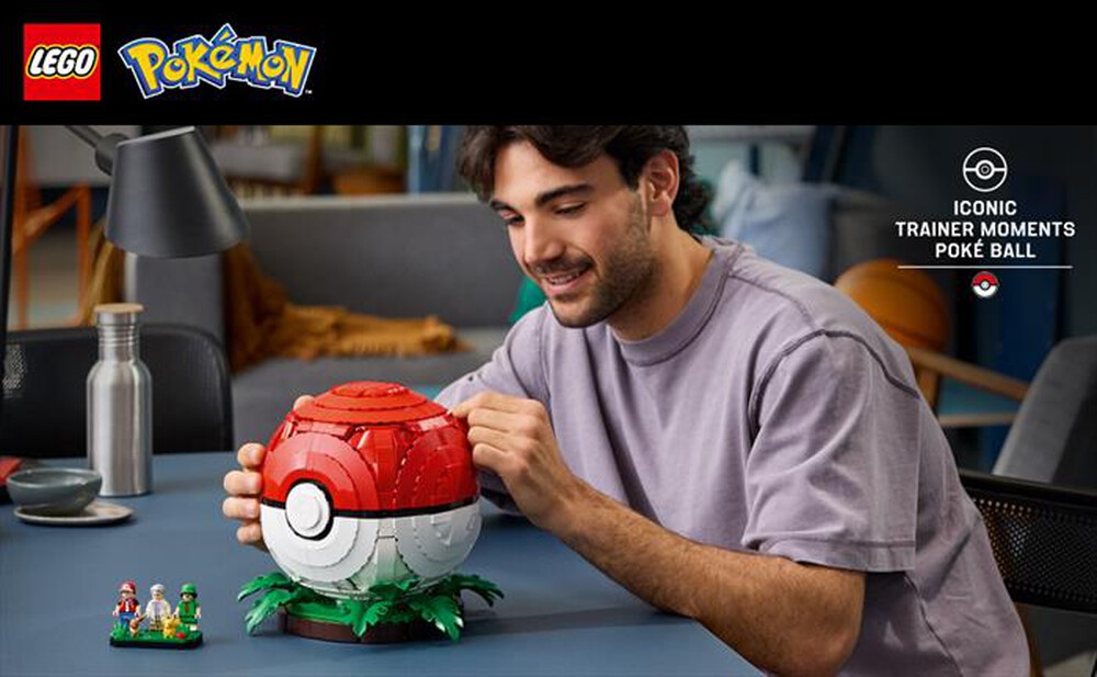Immagine del prodotto LEGO - POKEMON Momenti Allenatore iconici Pok&eacute; Ball-72154