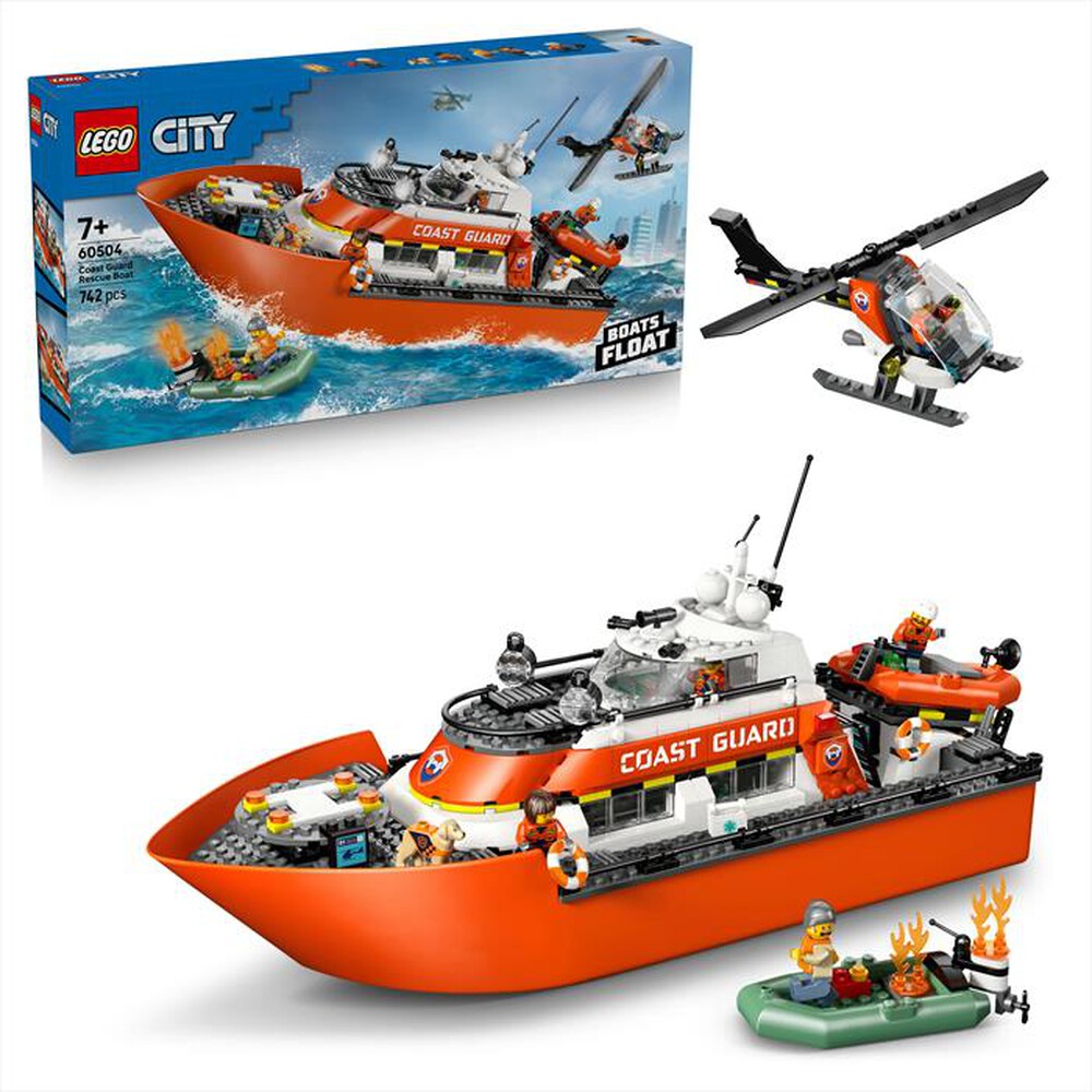 Immagine del prodotto LEGO - CITY Motoscafo di soccorso ed elicottero - 60504