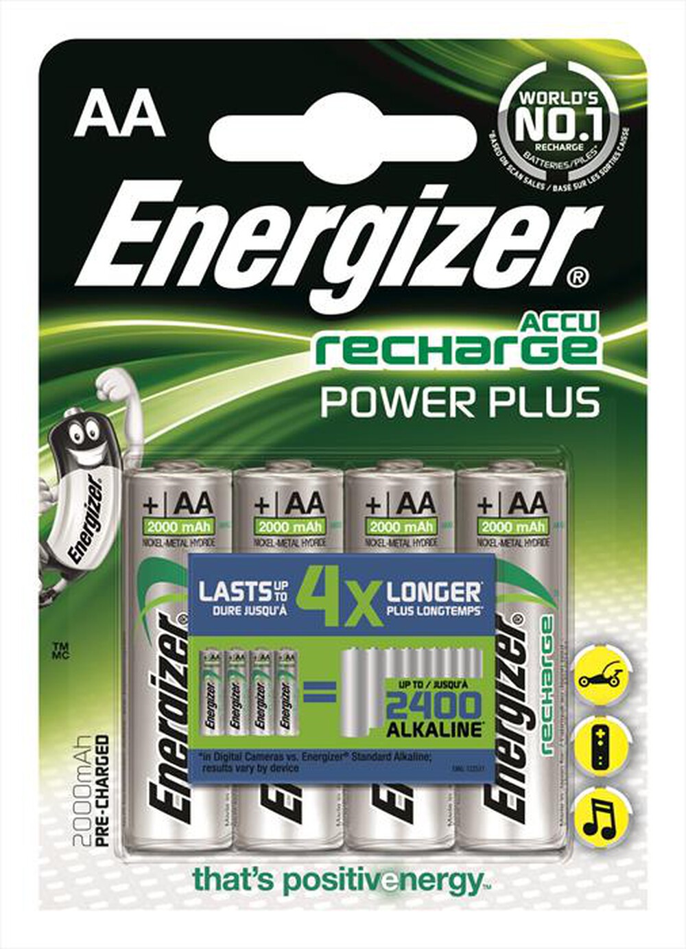 "ENERGIZER - HR6 - STILO POWER PLUS precaricate - AA"