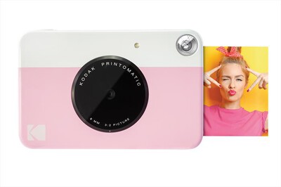 KODAK - Fotocamera compatta PRINTOMATIC-Rosa