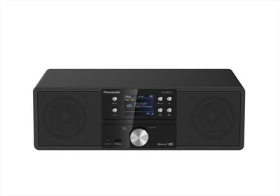 PANASONIC - Sistema Micro Hi-Fi DAB+, CD, Bluetooth, SC-DM202-nero