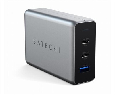 SATECHI - ALIMENTATORE GAN TYPE-C 100W-grigio