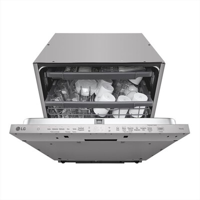 LG - Lavastoviglie QUADWASH DB243TX Classe D 14 cop-Noble Steel