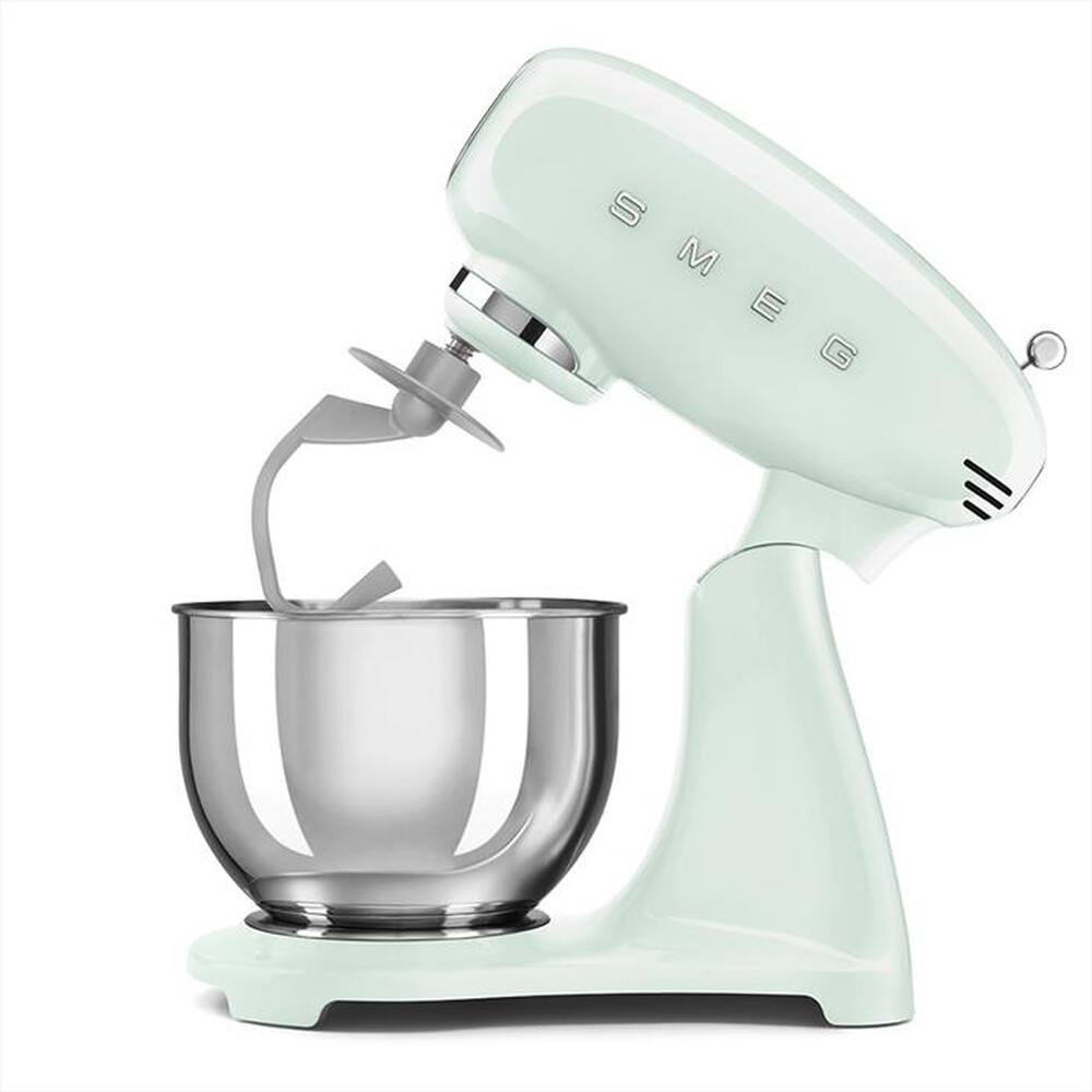 "SMEG - Impastatrice SMF03PGEU Full Color 50's Style-Bianco lucido"