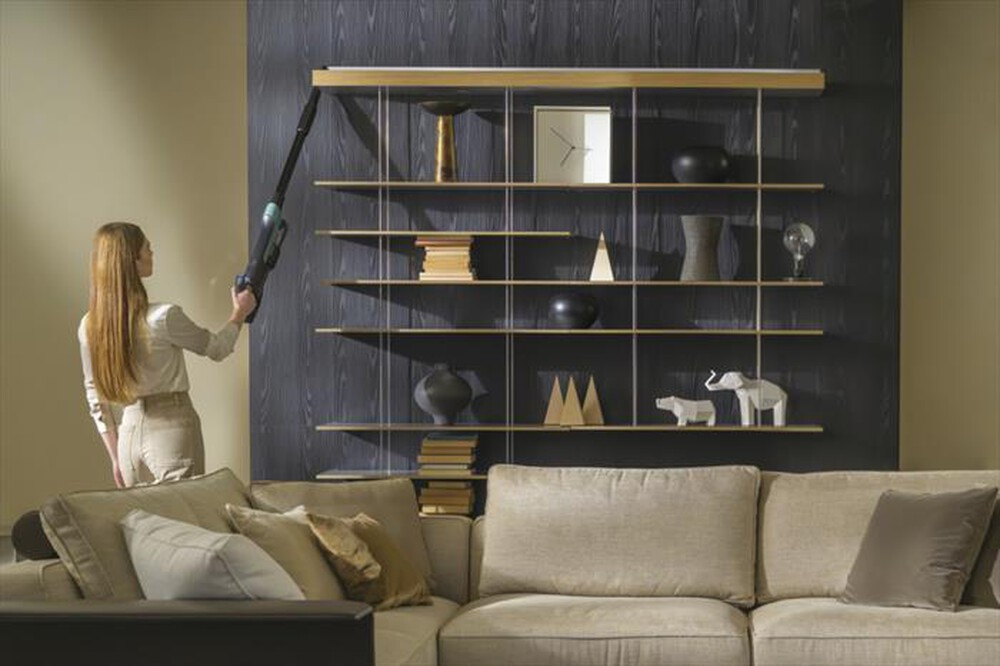 "HOOVER - Aspirapolvere ricaricabile HF201P 011-Blu"