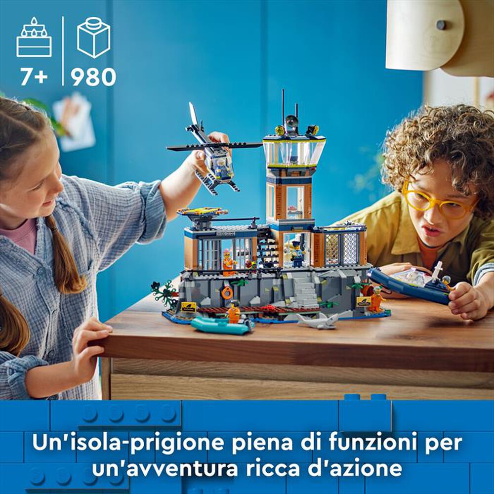 Immagine del prodotto LEGO - CITY POLICE Prigione su isola della polizia 60419