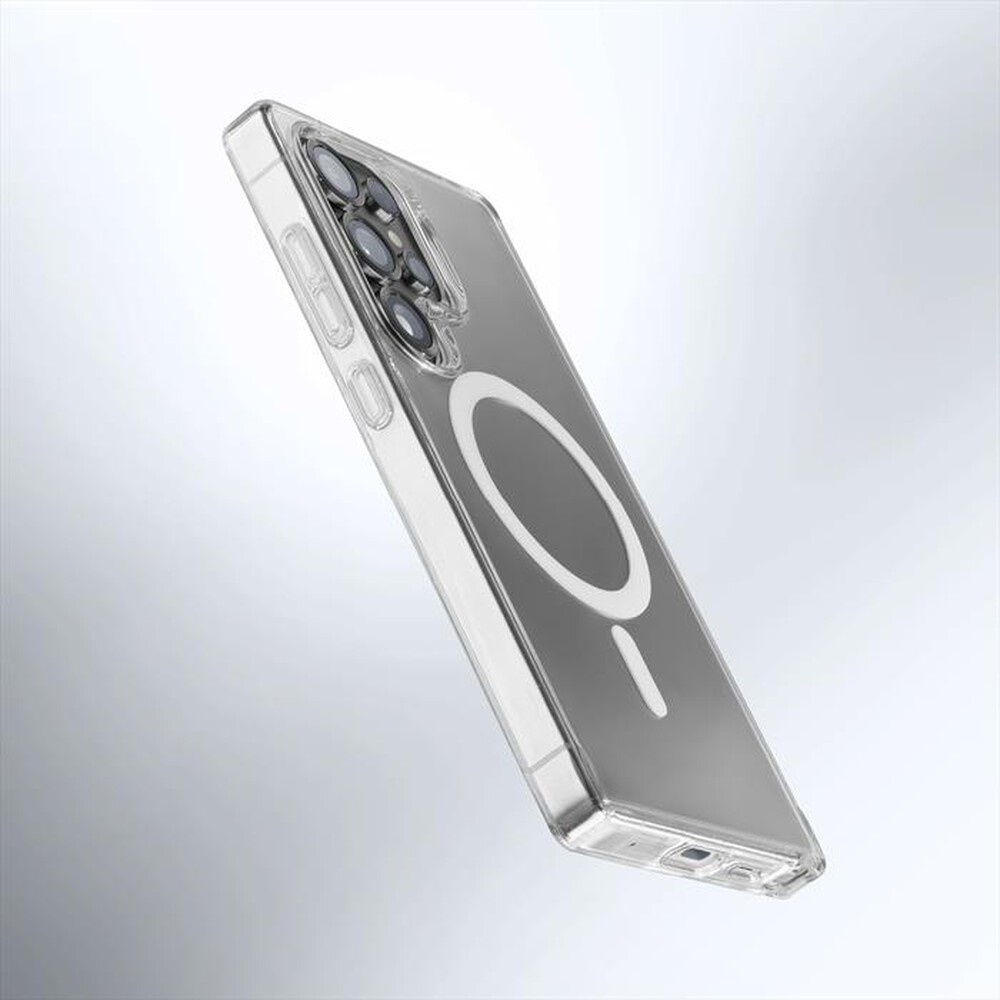 "CELLULARLINE - Cover GLOSS MAG per Galaxy S25 Ultra-Trasparente"