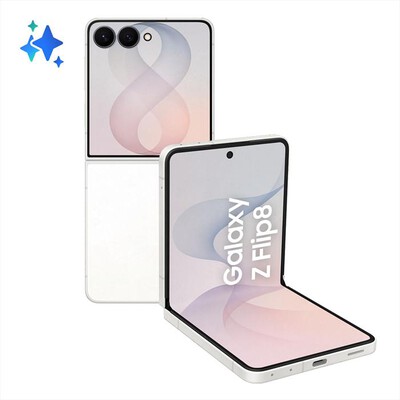 SAMSUNG - Galaxy Z Flip8 12+512GB-Cream
