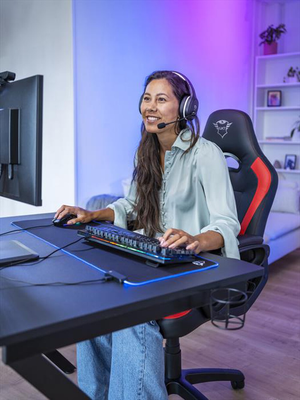 Immagine del prodotto TRUST - GXT391 THIAN WIRELESS HEADSET-Black/White