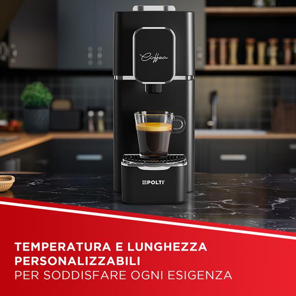 Immagine del prodotto POLTI - Macchina da caff&eacute; cialde ESE COFFEA S15B+54 cialde-Nero