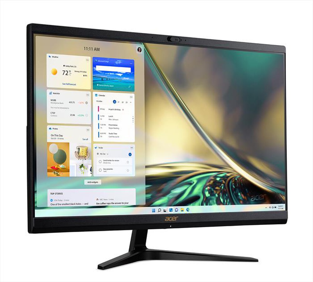 "ACER - Desktop all in one 23.8 pollici C24-1700-Nero"