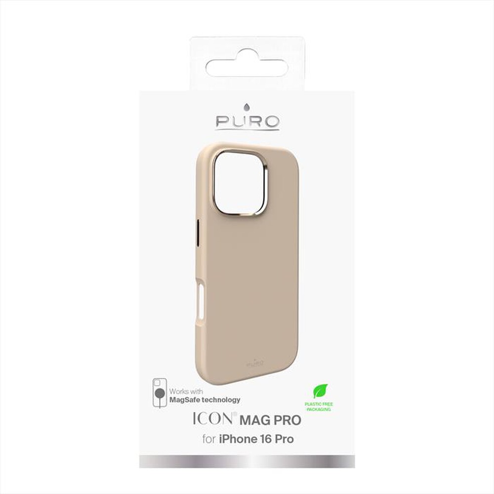 Immagine del prodotto PURO - Cover PUIPC16P61ICONMPBEG per iPhone 16 Pro 6.1"-Beige