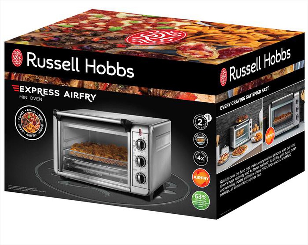 "RUSSELL HOBBS - Fornetto elettrico 26095-56-acciaio"