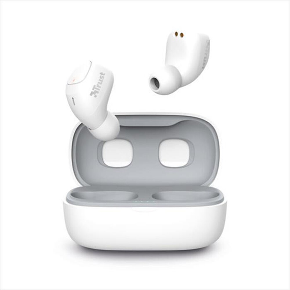 "TRUST - NIKA COMPACT BLUETH EARPHONES-White"