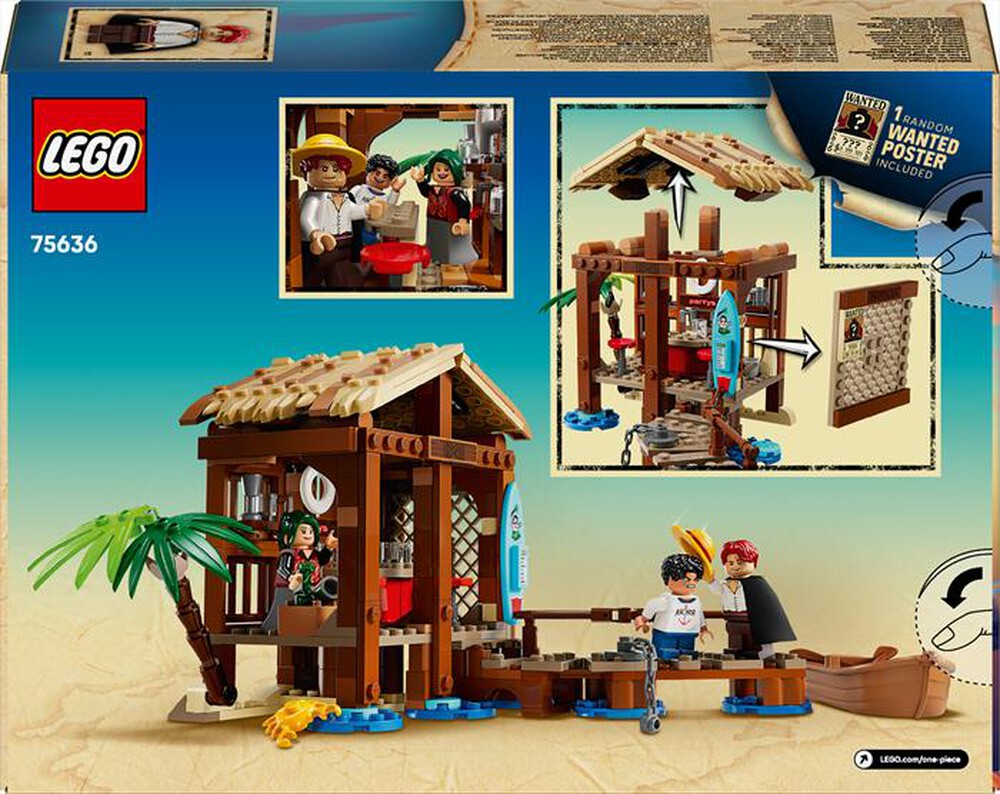 Immagine del prodotto LEGO - ONE PIECE La capanna del Villaggio Foosha - 75636