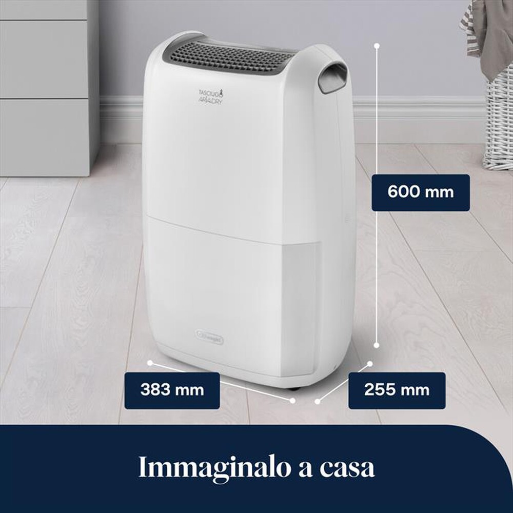 Immagine del prodotto DE LONGHI - Deumidificatore Tasciugo AriaDry Multi DDSX220-Bianco