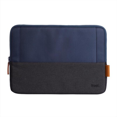 TRUST - LISBOA 13.3" LAPTOP SLEEVE-Blue/Grey