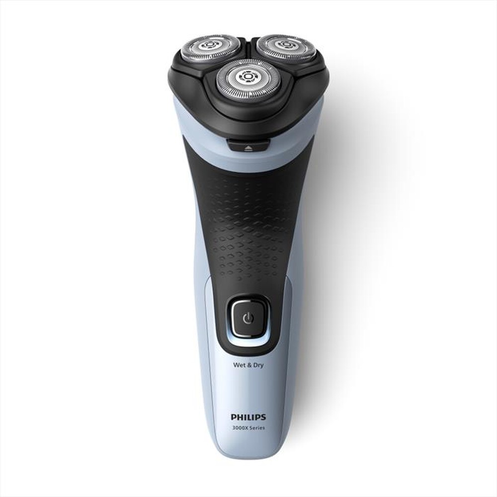 "PHILIPS - Rasoio uomo wet & dry X3003/00-Blu celeste"