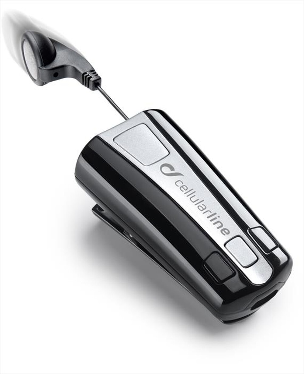 "CELLULARLINE - BTCLIPARDP Auricolari Bluetooth-Nero"