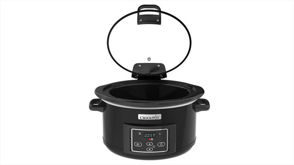 "Crock Pot - SLOW COOKER 4,7 LT COPERCHIO CERNIERA-Black"