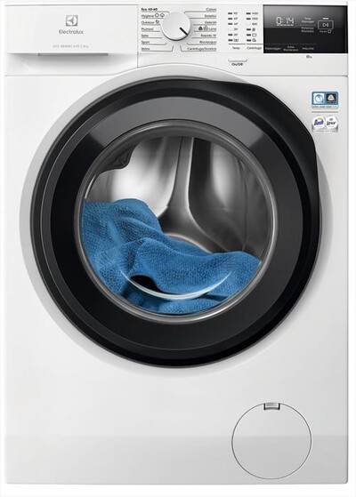 ELECTROLUX - Lavatrice EW6F28G 8 Kg Classe A-Bianco,  ELECTROLUX - Lavatrice EW6F28G 8 Kg Classe A-Bianco
