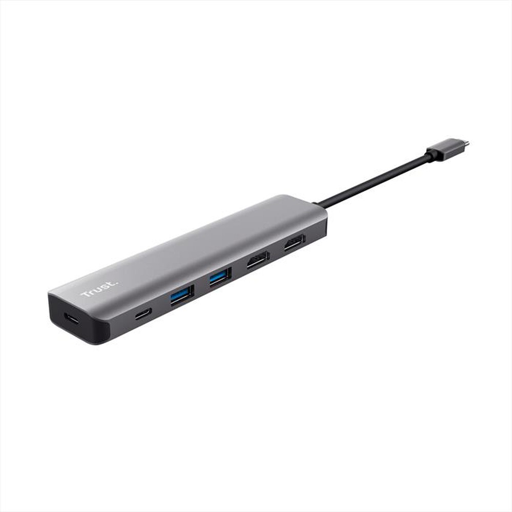 Immagine del prodotto TRUST - Adattatore multiporta DALYX 6IN1 USB-C ADAPTER-Grey