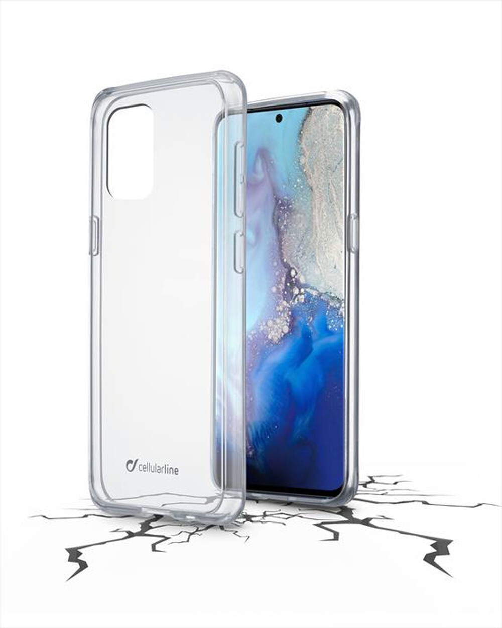"CELLULARLINE - CLEARDUOGALS11ET-Trasparente"