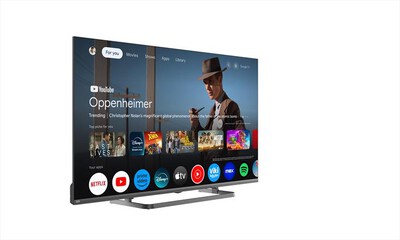 AAAMAZE - Smart TV Q-LED UHD 4K 43" AM43KQM9GTV-LIGHT GRAY