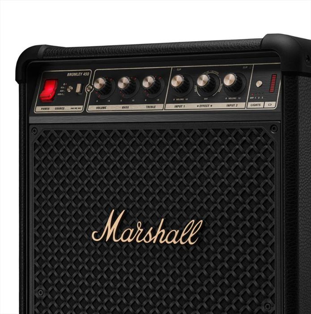 Immagine del prodotto MARSHALL - Diffusore BROMLEY 450-Black & Brass