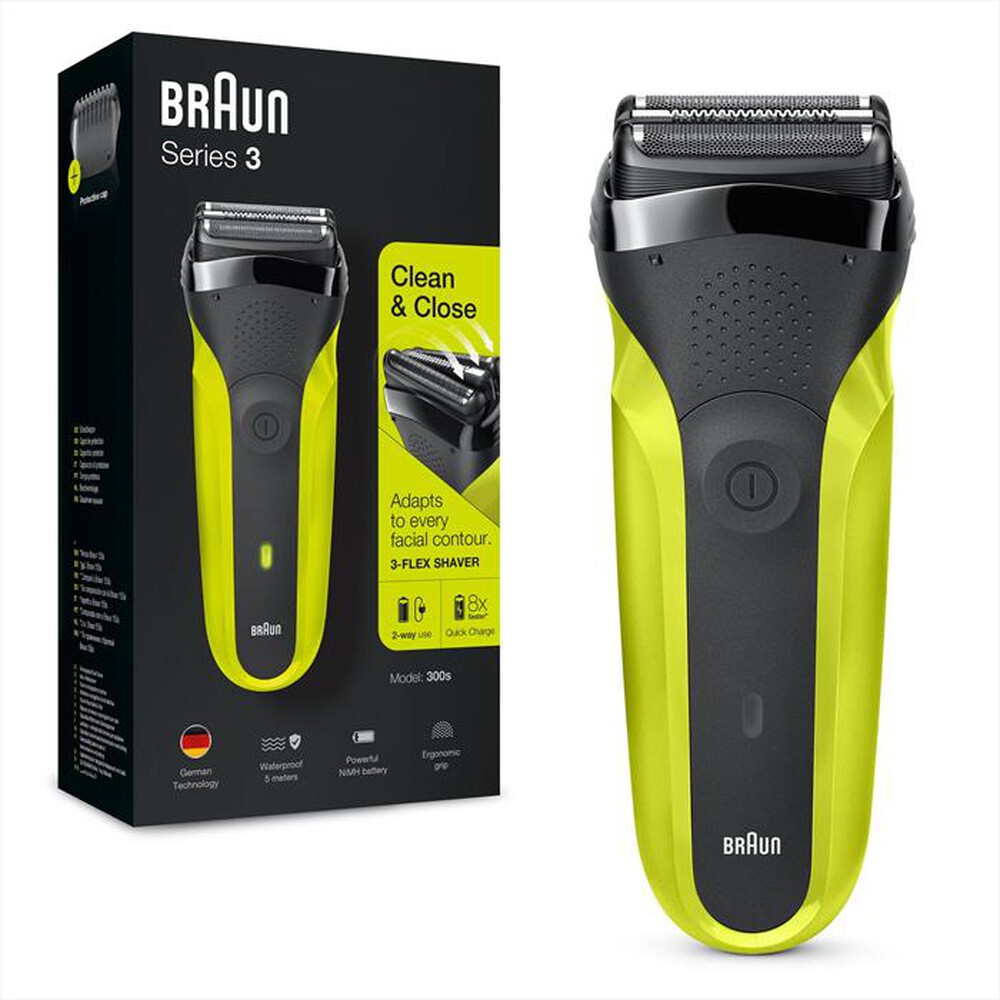 "BRAUN - SERIES 3 300BT-NERO/VERDE"
