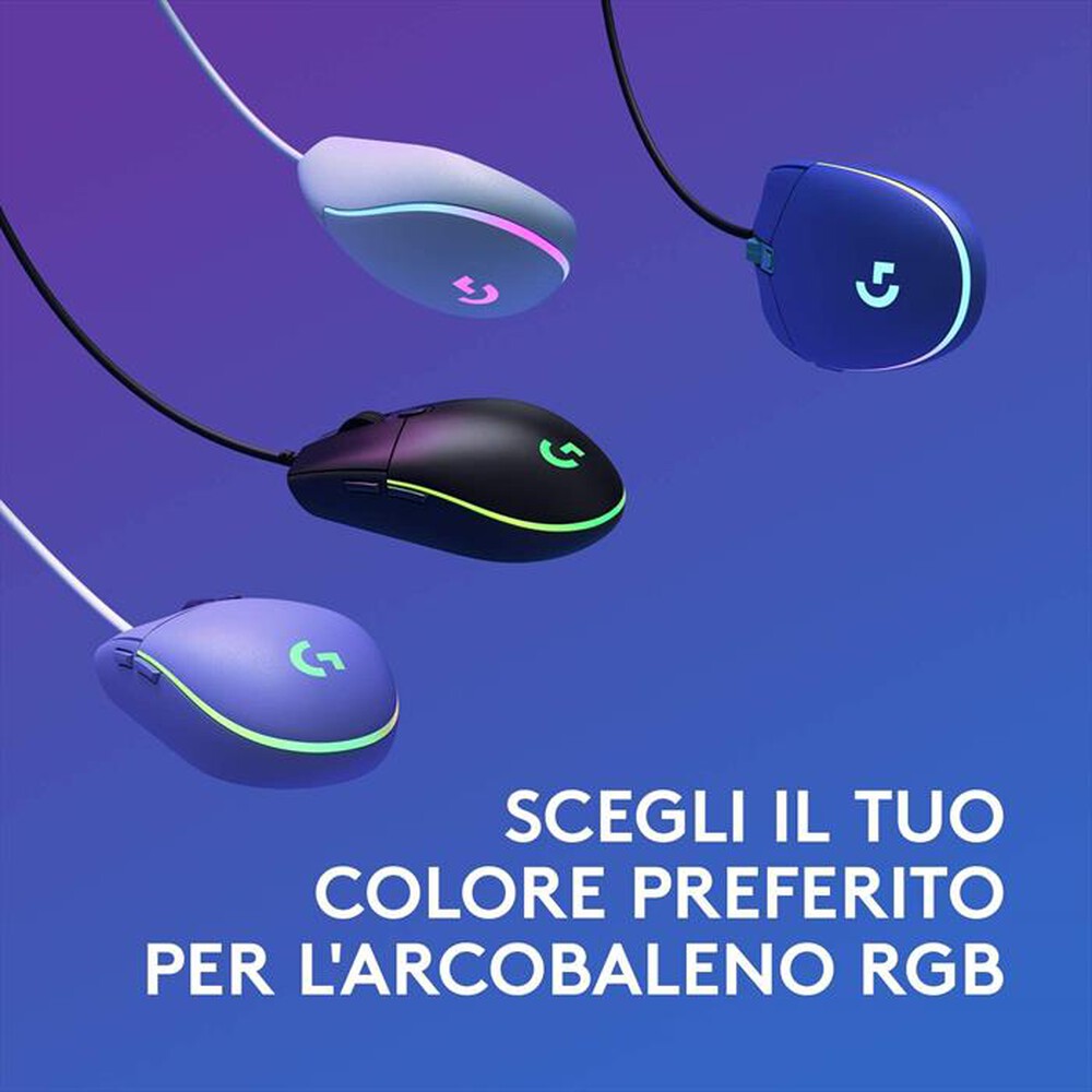 "LOGITECH - G203 LIGHTSYNC-Lilla"