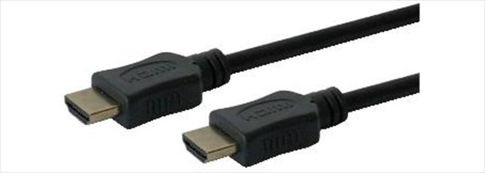 "GBC - CAVO HDMI 4K HIGH SPEED WITH ETHERNET 3M-Nero"